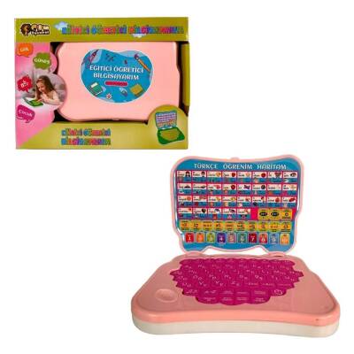 Can Oyuncak Kutulu Türkçe Laptop Cn1921-Pembe - 2