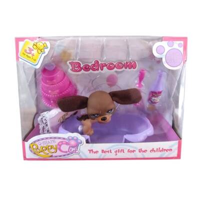 Can Oyuncak Puppy Club Sevimli Köpekçikler Oyun Seti Cl2101-1-12-Kahverengi