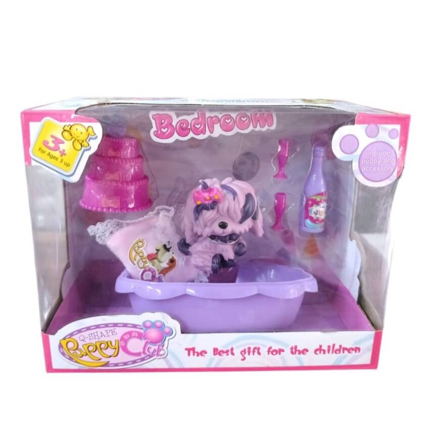 Can Oyuncak Puppy Club Sevimli Köpekçikler Oyun Seti Cl2101-1-12-Pembe - 1