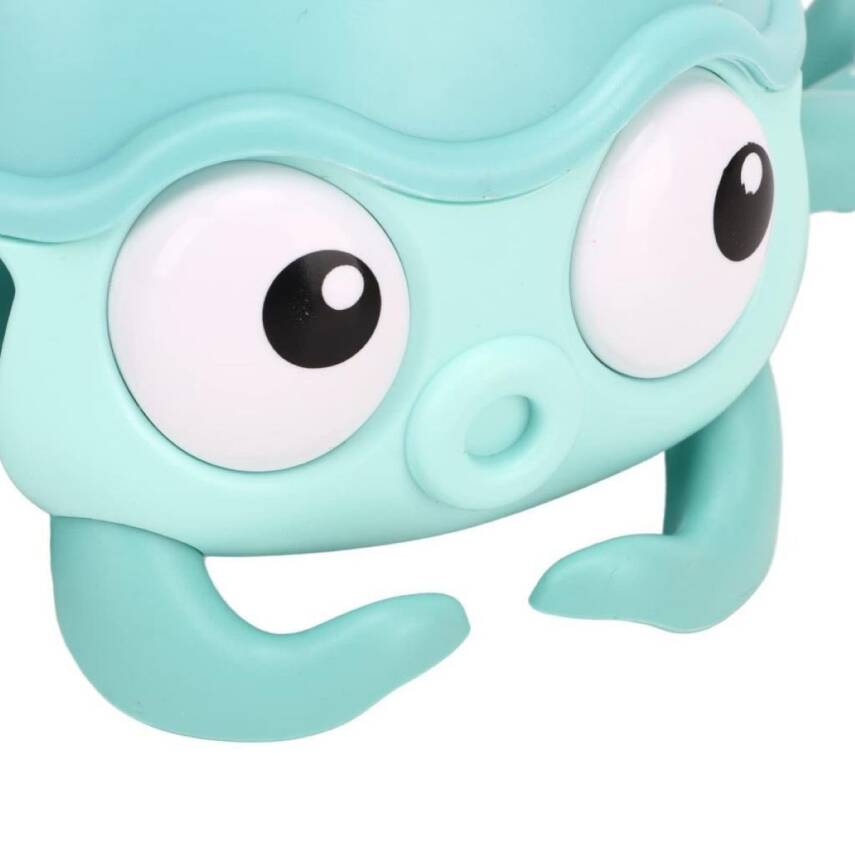 Can Oyuncak Sesli Işıklı Sensörlü Ahtapot Qc-2Y-Mavi - 4