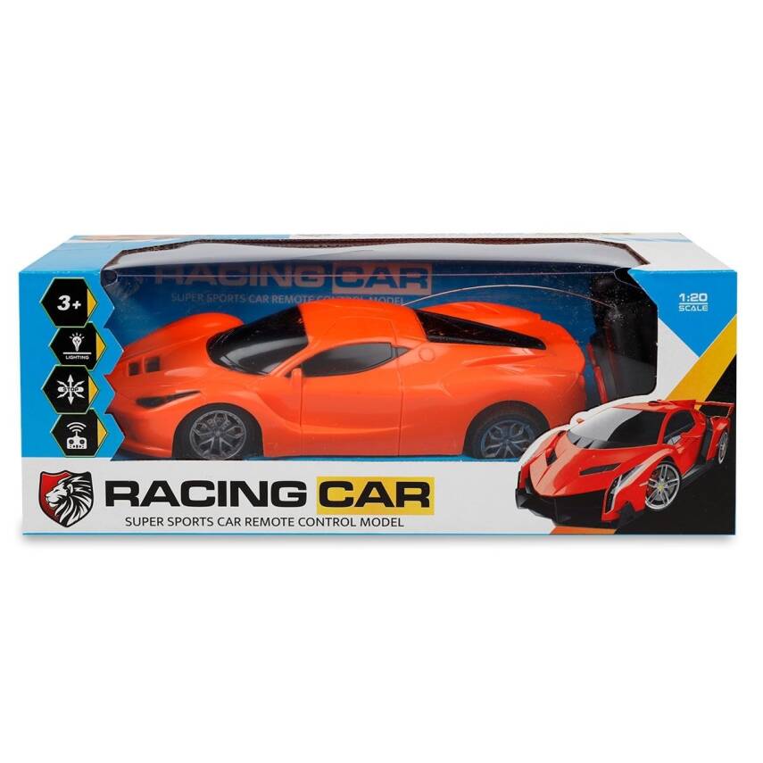 Canem Oyuncak Uzaktan Kumandalı Şarjlı Araba Fd501-Turuncu - 1