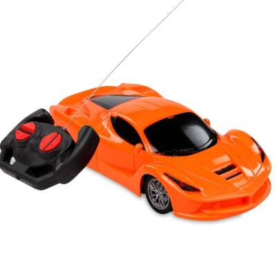 Canem Oyuncak Uzaktan Kumandalı Şarjlı Araba Fd501-Turuncu - 2