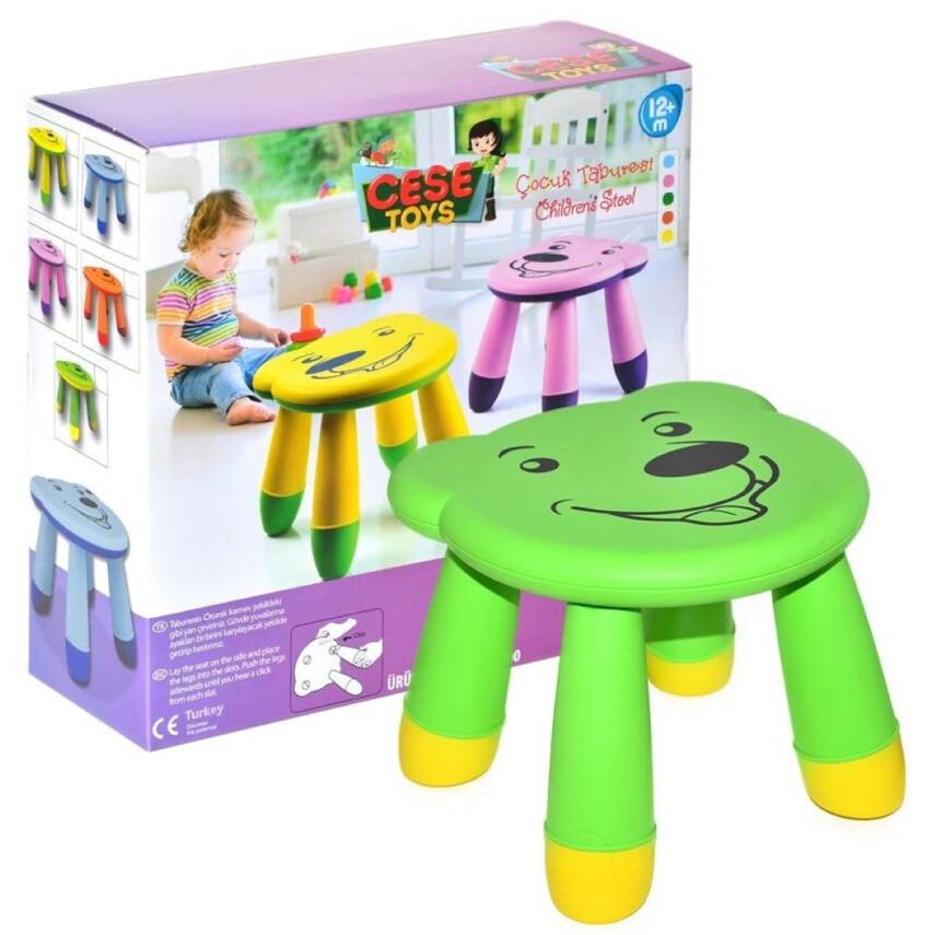 Cese Oyuncak Renkli Tabure Cese-5000 - 1