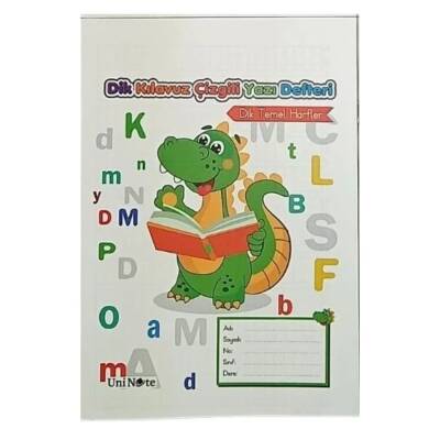 Çınar A5 Dik 40 Yp Çizgili Defter 24013-Dinazor