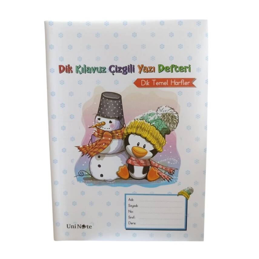 Çınar A5 Dik 40 Yp Çizgili Defter 24013-Kardan Adam - 1