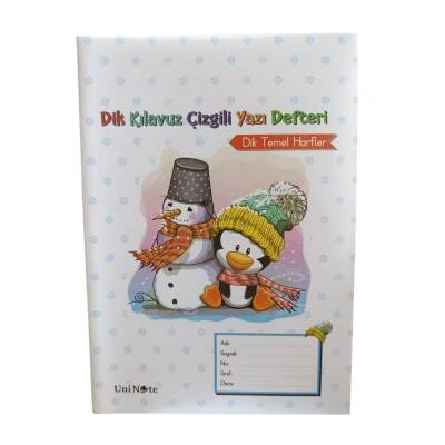 Çınar A5 Dik 40 Yp Çizgili Defter 24013-Kardan Adam