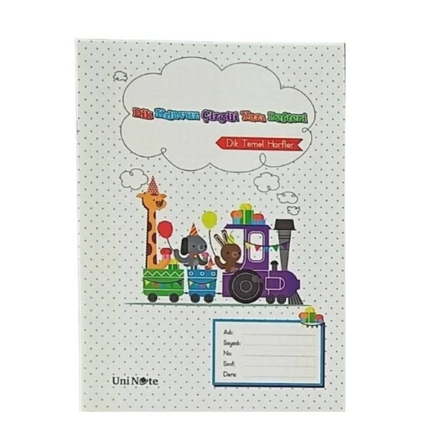 Çınar A5 Dik 40 Yp Çizgili Defter 24013-Tren - 1