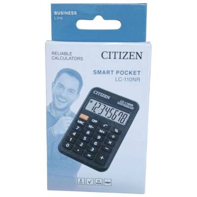 Citizen Cep Hesap Makinası Siyah Lc-110Nr - 1