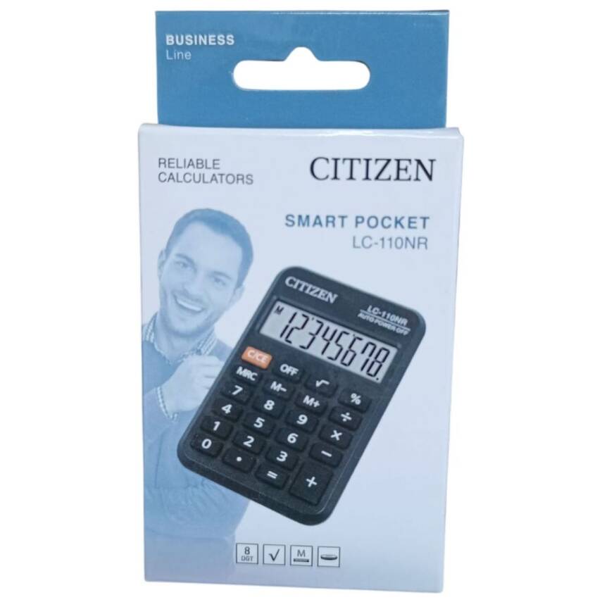 Citizen Cep Hesap Makinası Siyah Lc-110Nr - 1