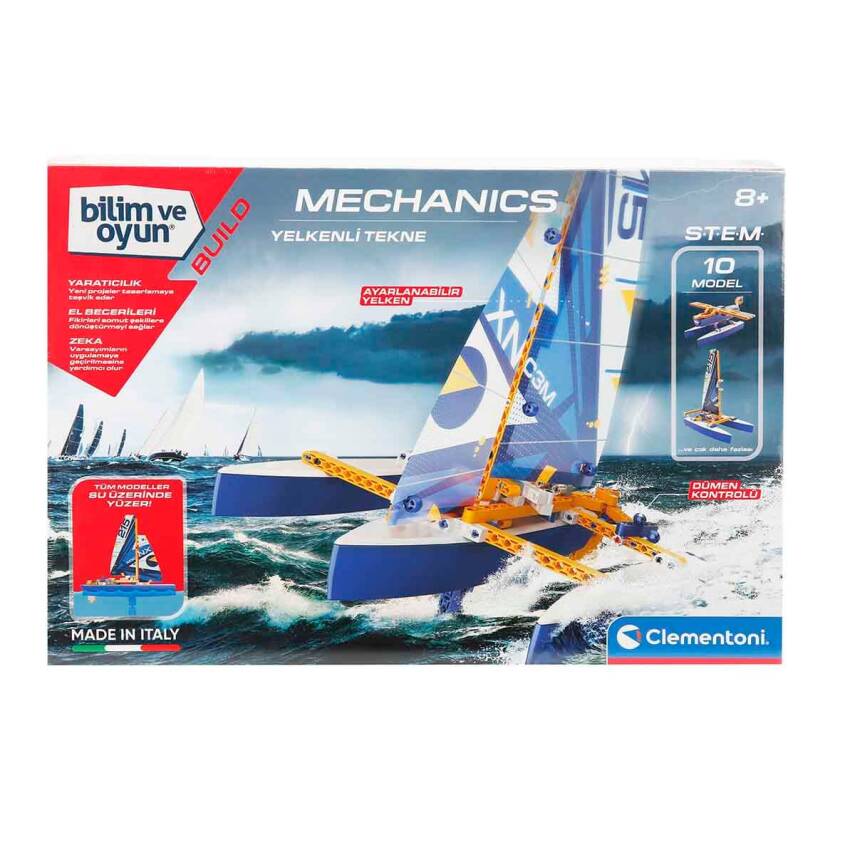 Clementoni Mekanik Laboratuarı Yelkenli Tekne 64319 - 1
