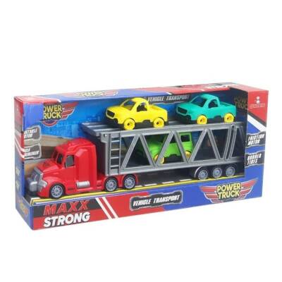 Çlk Toys Araç Taşıyıcı Tır ÇLK-420-Kırmızı