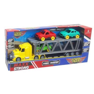 Çlk Toys Araç Taşıyıcı Tır ÇLK-420-Sarı