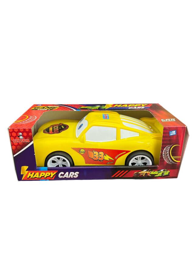Çlk Toys Gülen Araba Kutulu Clk-327-Sarı Araba - 2