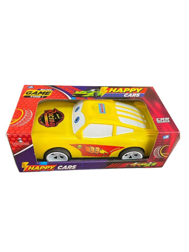 Çlk Toys Gülen Araba Kutulu Clk-327-Sarı Araba - 3
