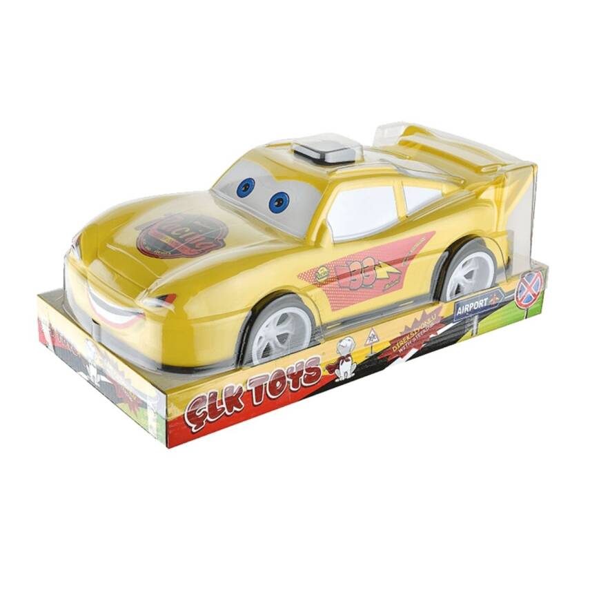 Çlk Toys Gülen Araba Kutulu Clk-327-Sarı Araba - 1