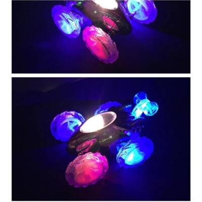 Dasher Rc Uzaktan Kumandalı Işıklı Takla Atan Akrobat Araba 999G-21A - 2