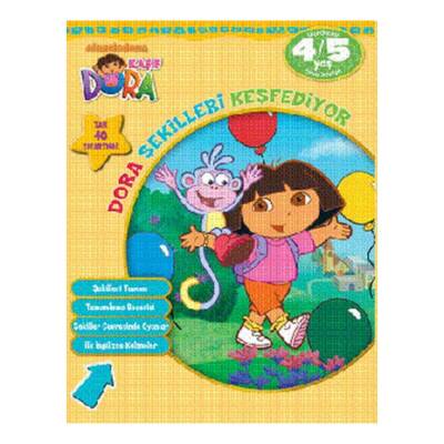 Doğan Egmont Dora Şekilleri Keşfediyor 4-5 Yaş