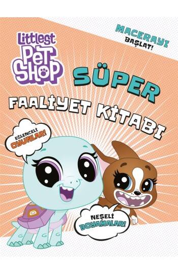 Doğan Egmont Littlest Pet Shop Çıkartmalı Faaliyet Kitabı - 1