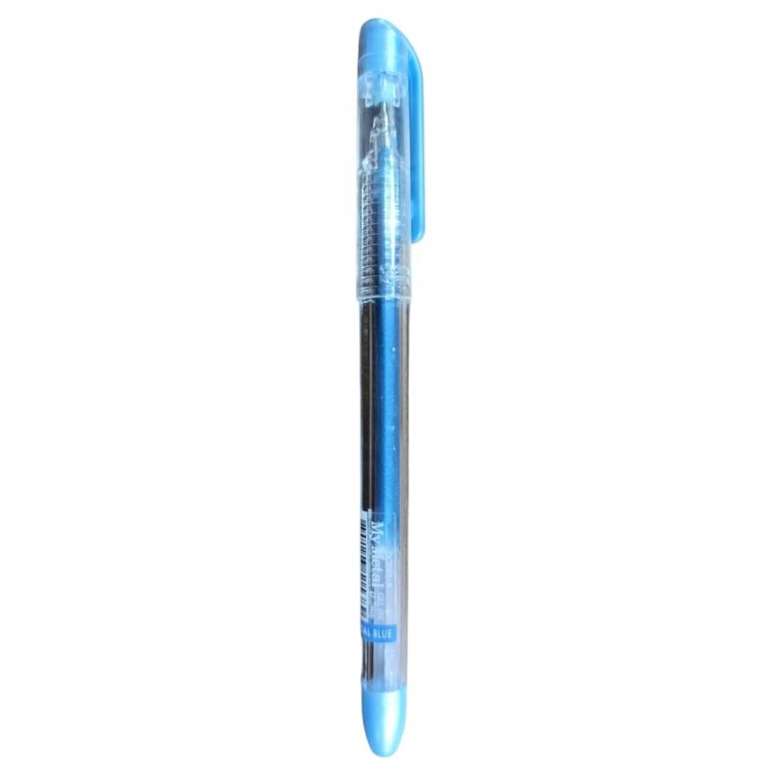 Dong-A My Metal 0.7 Gel Ink Kalem Mavi - 1