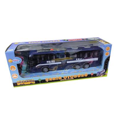 Duman Oyuncak Uzaktan Kumandalı Şarjlı Full Fonksiyon Otobüs Dmnht070,071,072-Mavi