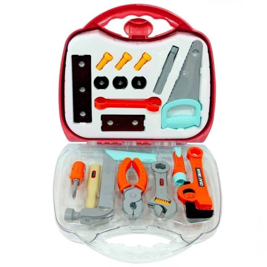 Enfal Oyuncak Çantalı Tamir Seti 18 Parça Enf-38066 - 2