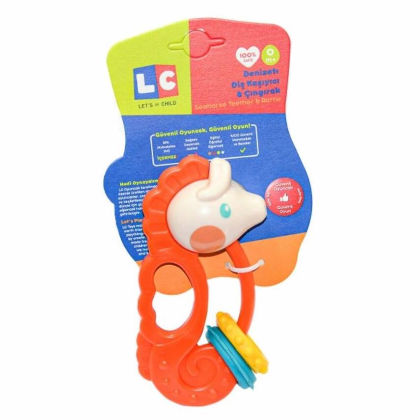 Enfal Oyuncak Lets Be Child Denizatı Diş Kaşıyıcı & Çıngırak Lc 30930-Turuncu - 1