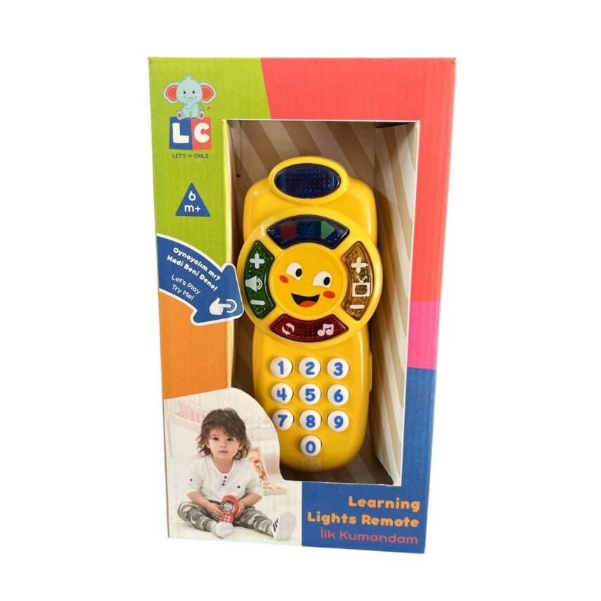 Enfal Oyuncak Let's Be Child İlk Kumandam Lc-30512-Sarı - 1