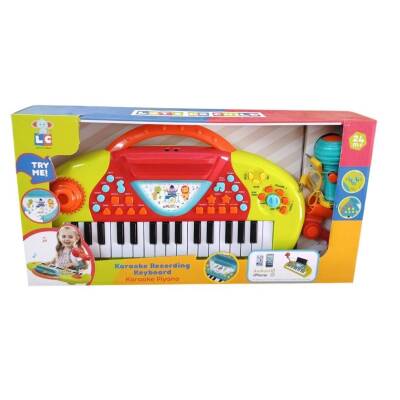 Enfal Oyuncak LetS Be Child Karaoke Piyano Lml7710-Kırmızı