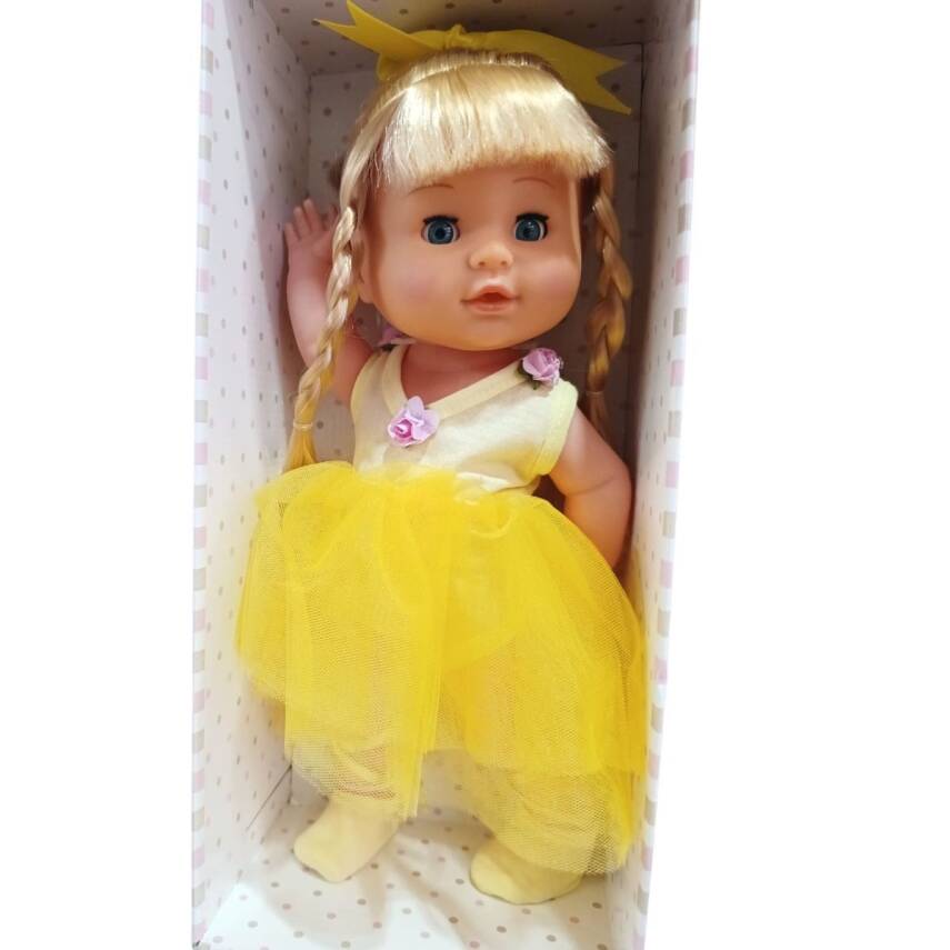 Erpa Melis Balerin Bebek Kutulu 661365-Sarı - 1