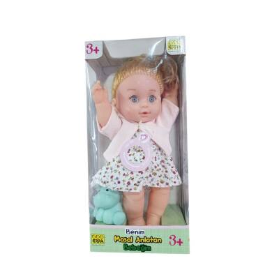 Erpa Oyuncak Masal Anlatan Melis Bebek ve Minik Arkadaşı 661013-Sarı Saçlı - 2