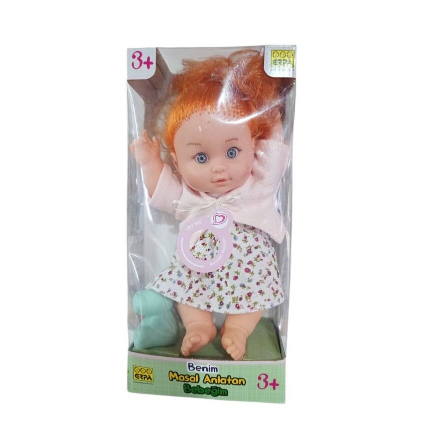 Erpa Oyuncak Masal Anlatan Melis Bebek ve Minik Arkadaşı 661013-Turuncu Saçlı - 2