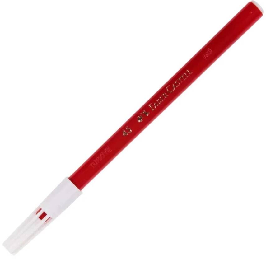Faber Castel 45 Kırmızı Keçeli Kalem - 1