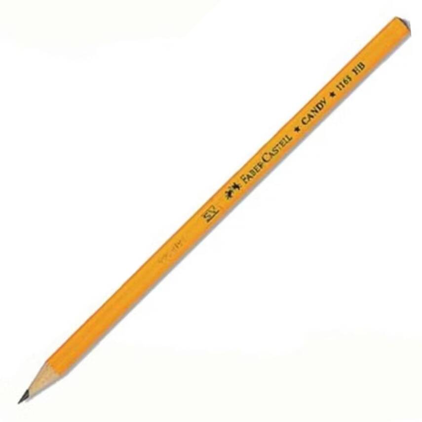 Faber Castel Candy Neon 2B Kurşun Kalem-Turuncu - 1