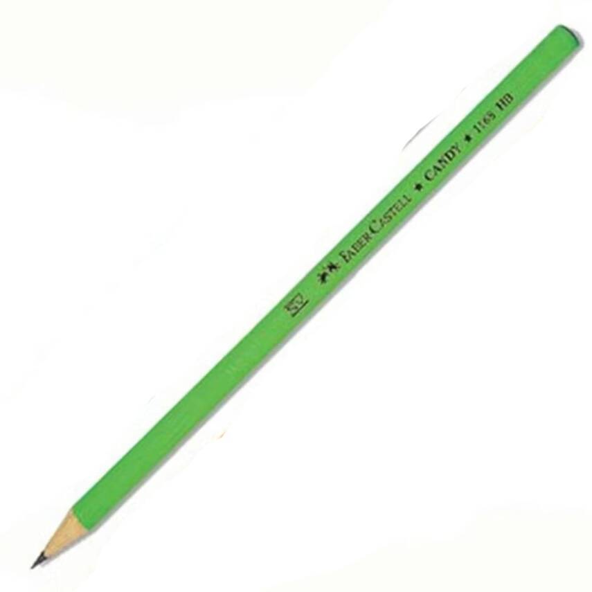 Faber Castel Candy Neon 2B Kurşun Kalem-Yeşil - 1