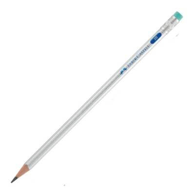 Faber Castel Holographic Silgili 2B Kurşun Kalem-Işıltılı