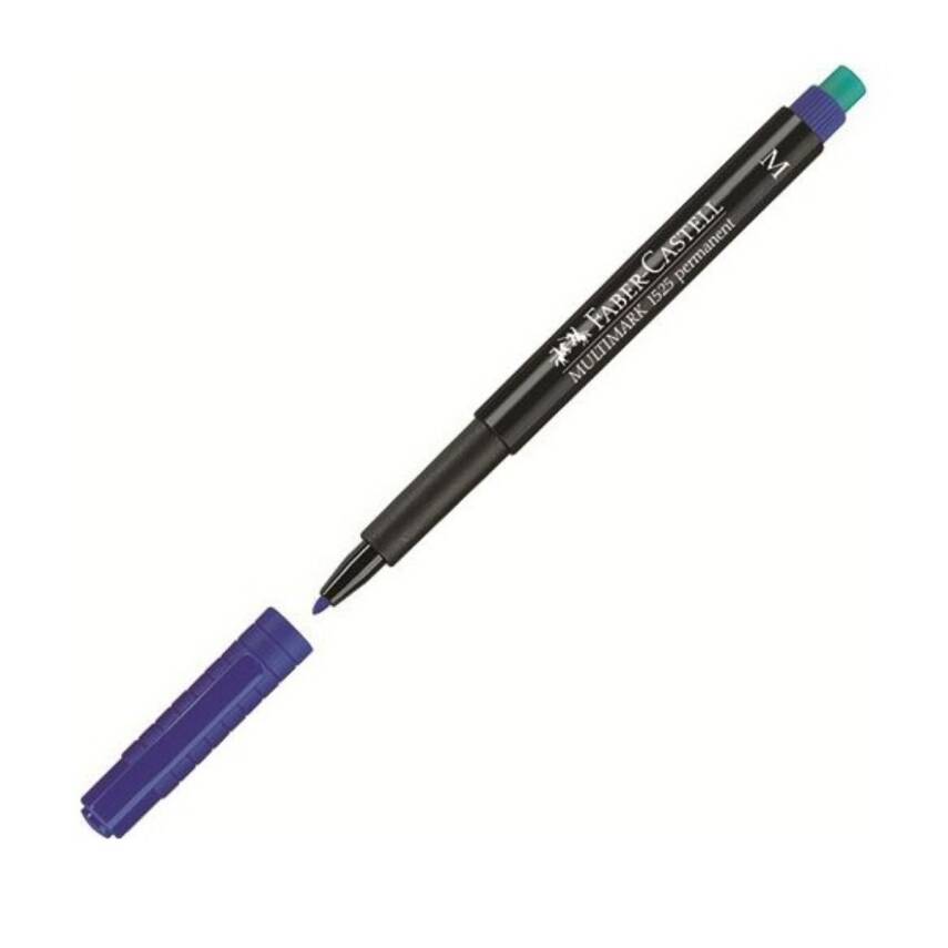 Faber Castel Multimark Permanent Mavi M - 1