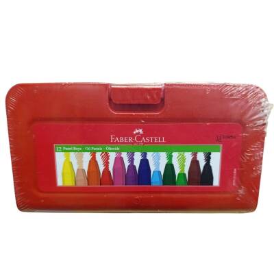 Faber Castel Plastik Çantalı Pastel Boya 12 Renk 5281 125112