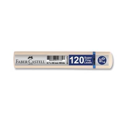 Faber Castell 0.7 Beyaz Tüp Uç 2b 60mm 120li