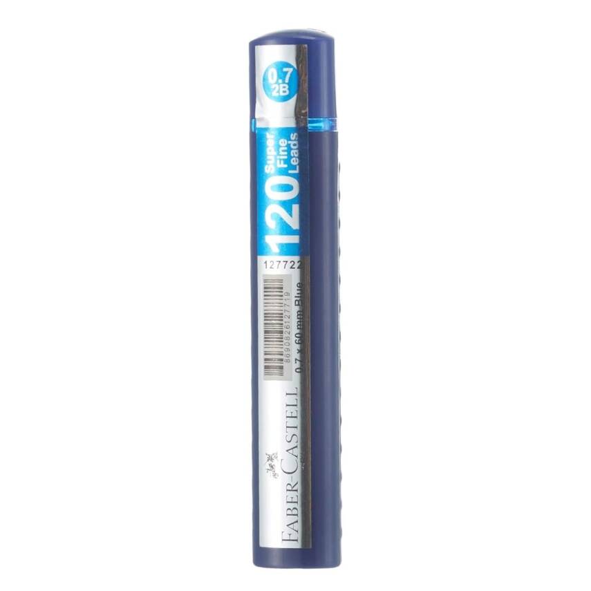 Faber Castell 0.7 Mavi Tüp Uç 2b 60mm 120li - 1
