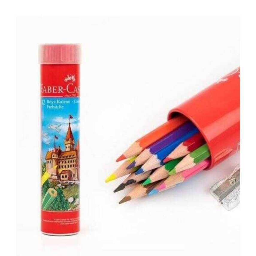 Faber Castell 12li Tüp Boya Kalemi 5173116512 - 2