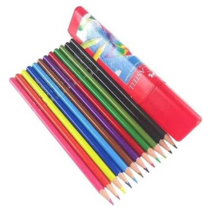 Faber Castell 12li Üçgen Boya Kalemi 5171 113313 - 3