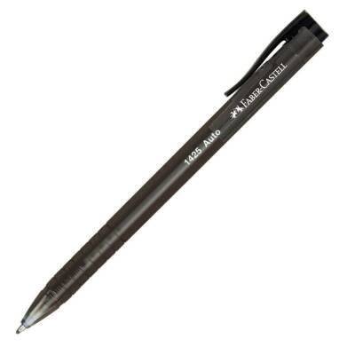 Faber Castell 1425 Auto Tükenmez Kalem, Siyah 5211545599