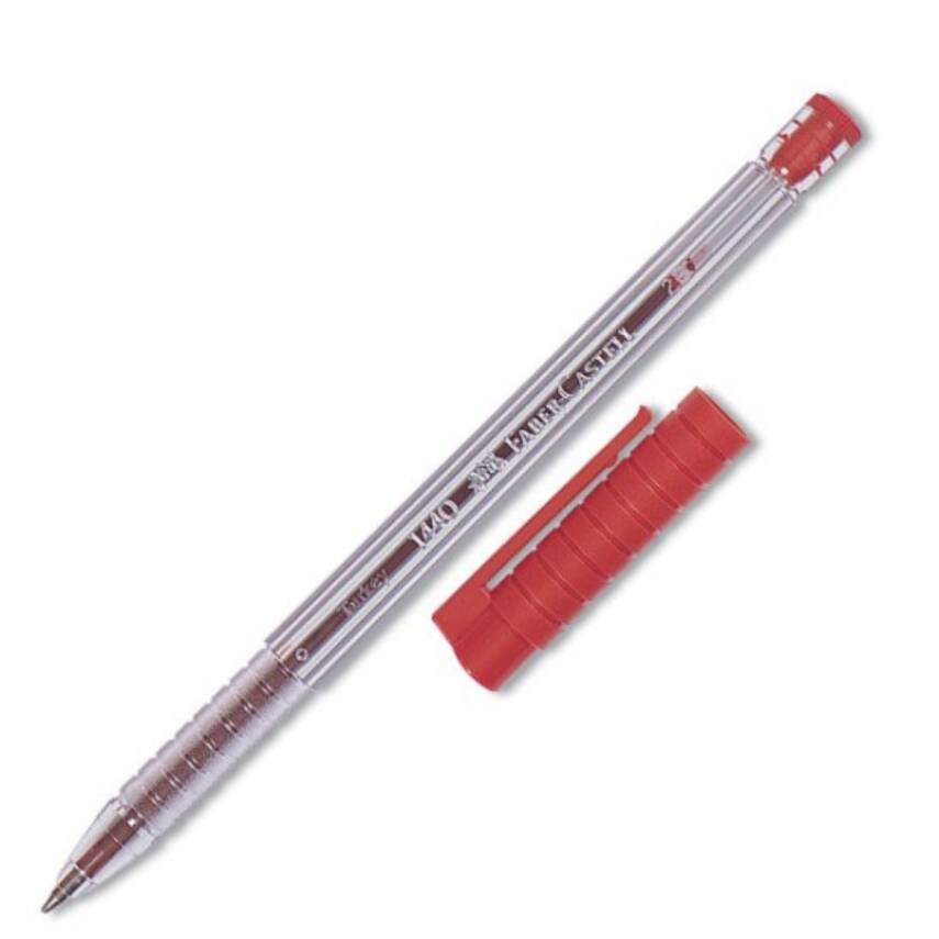 Faber Castell 1440 Tükenmez Kalem 0,8Mm Kırmızı - 1