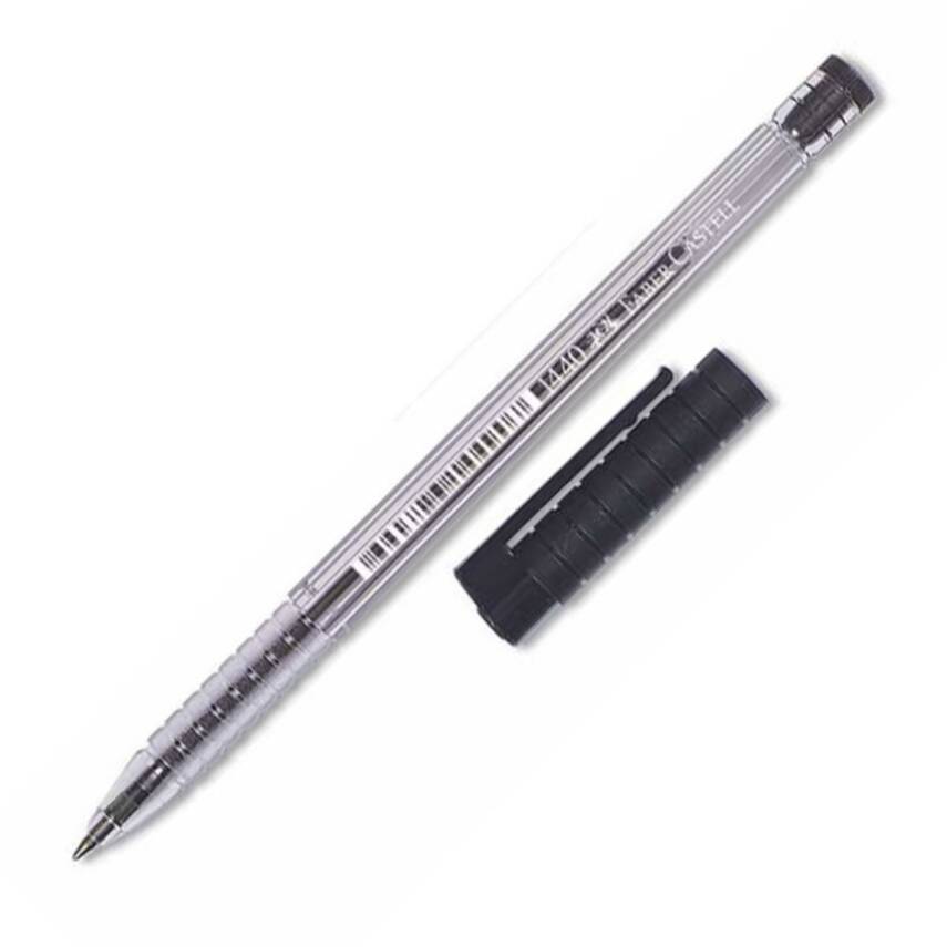 Faber Castell 1440 Tükenmez Kalem 0,8Mm Siyah - 1