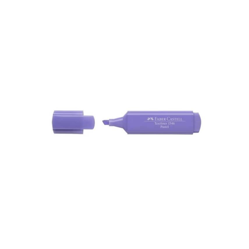 Faber-Castell 1546 Pastel Fosforlu Kalem Lila - 2