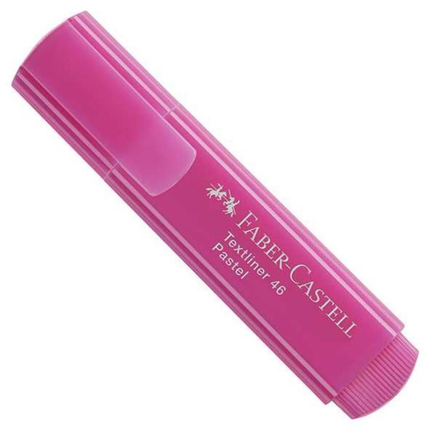 Faber Castell 1546 Pastel Fosforlu Kalem Pembe - 1