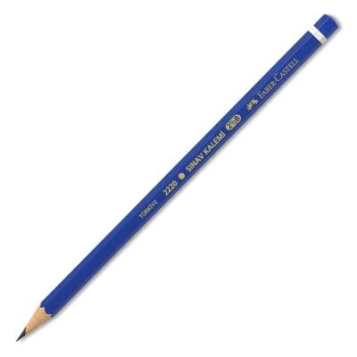 Faber Castell 2 1/2B Mavi Kurşun Sınav Kalemi 2220