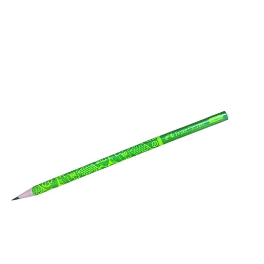 Faber Castell 2b Basketbol Kurşun Kalemi-Yeşil - 1
