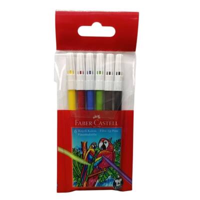 Faber Castell 6lı Yıkanabilir Keçeli Kalem 5067 155106