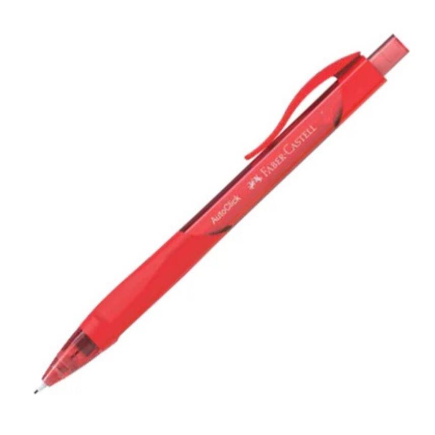 Faber Castell Auto Click 0.7-Kırmızı - 1
